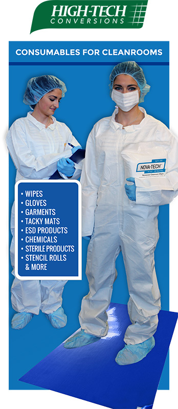 High-Tech Conversions cleanroom products